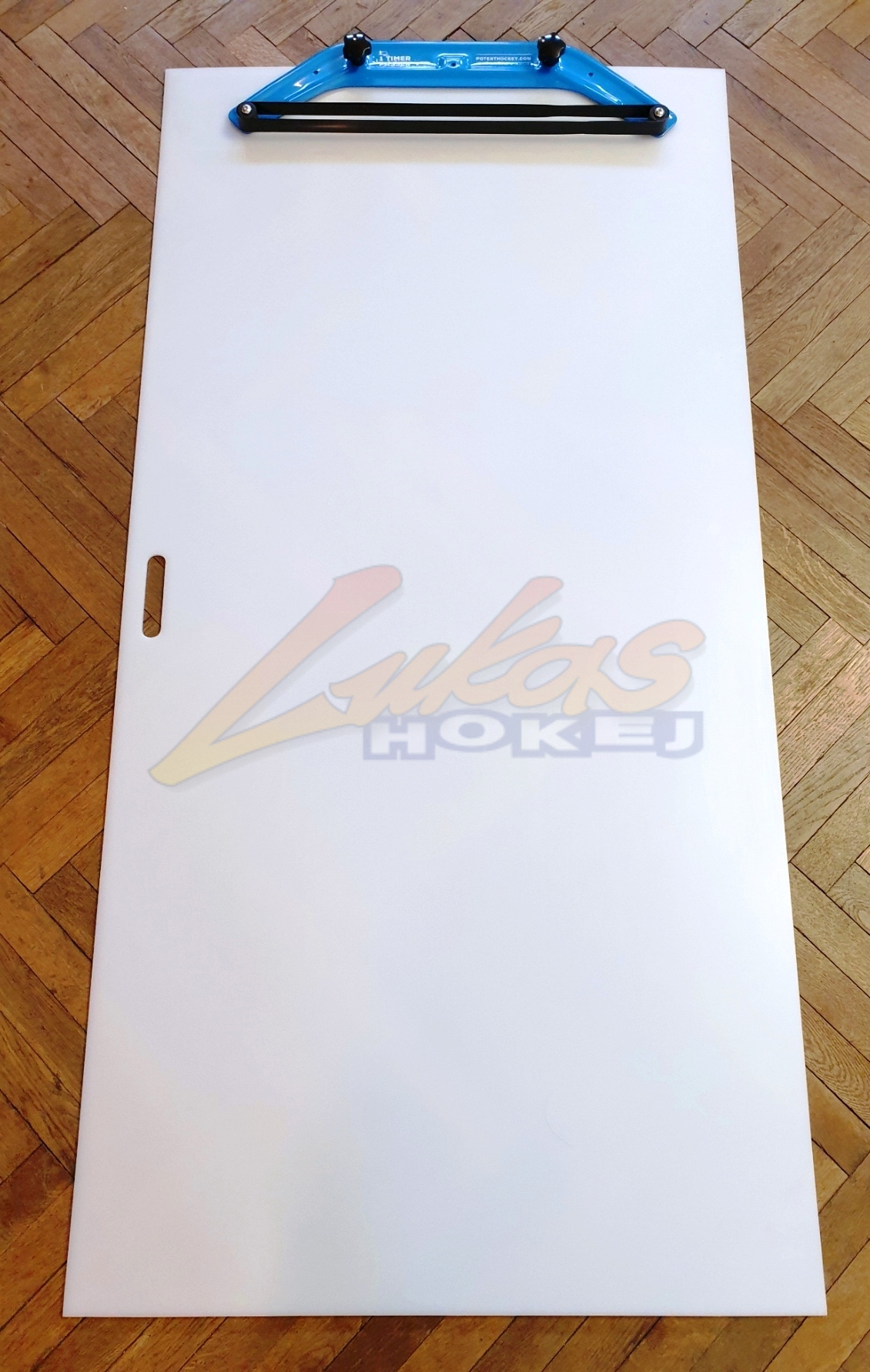 Střelecká deska Shooting Pad Pro 150 x 75cm + nahrávač Potent Hockey One Timer Passer